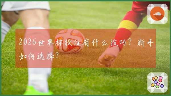 2026世界杯投注有什么技巧？新手如何选择？
