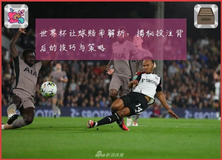 世界杯让球赔率解析,揭秘投注背后的技巧与策略